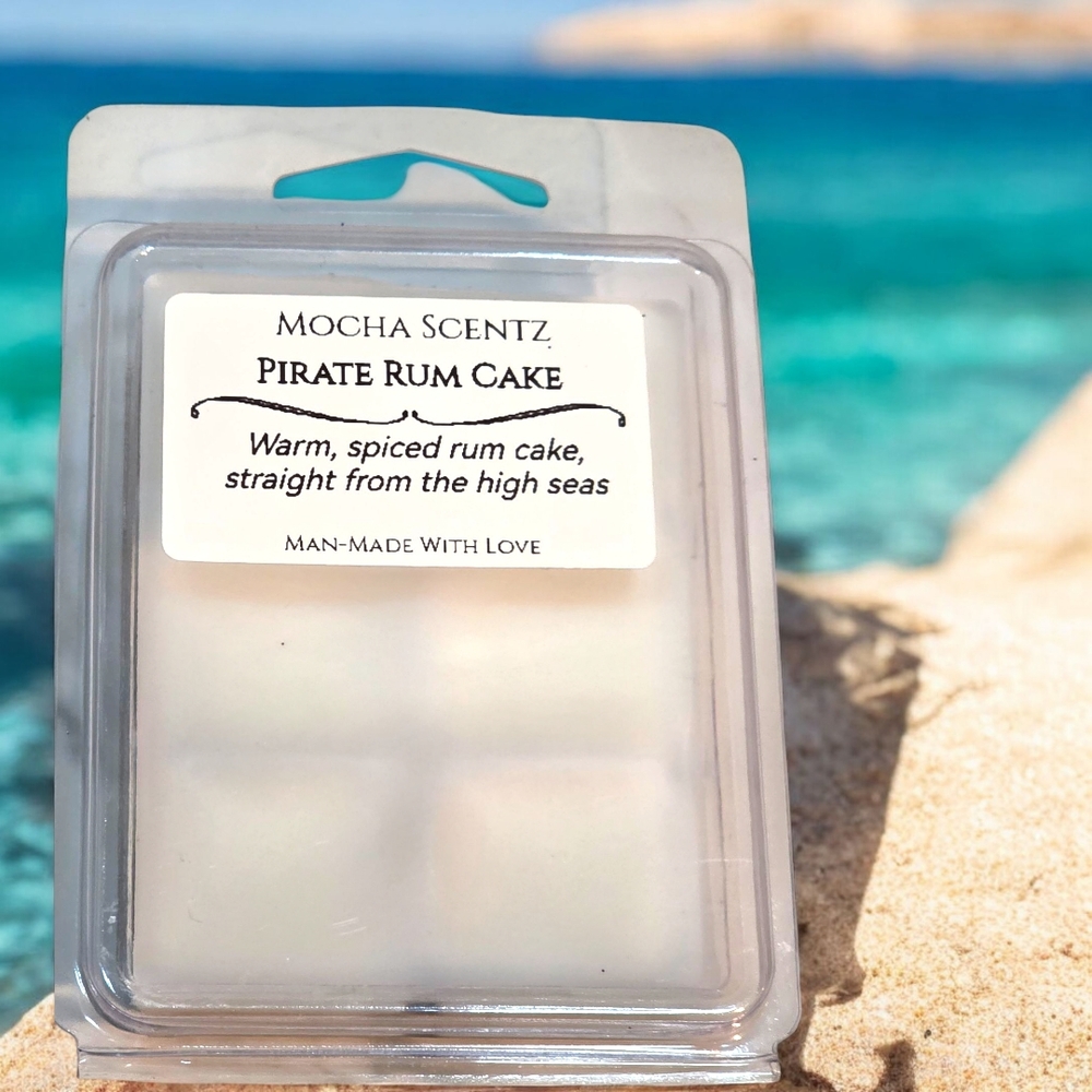 Handmade 2oz Pirate Rum Cake Coconut/Soy Wax Melts